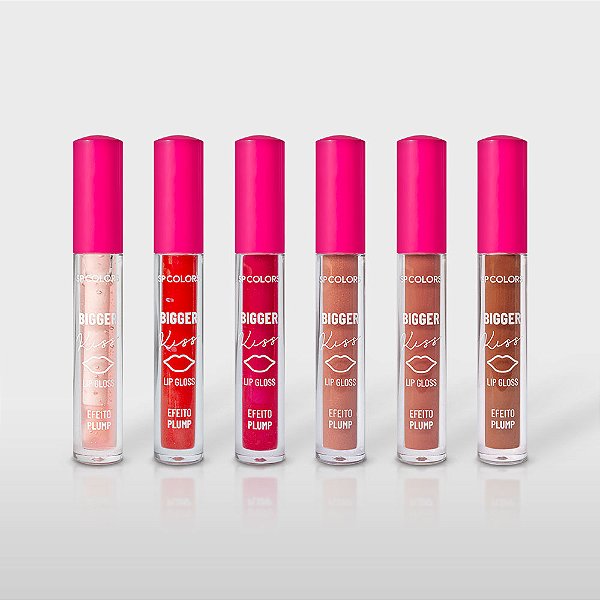 Lip Gloss Efeito Plump Bigger Kiss