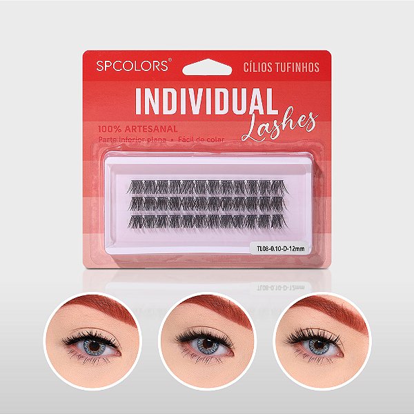 Cílios Tufinho Individual Lashes - C17