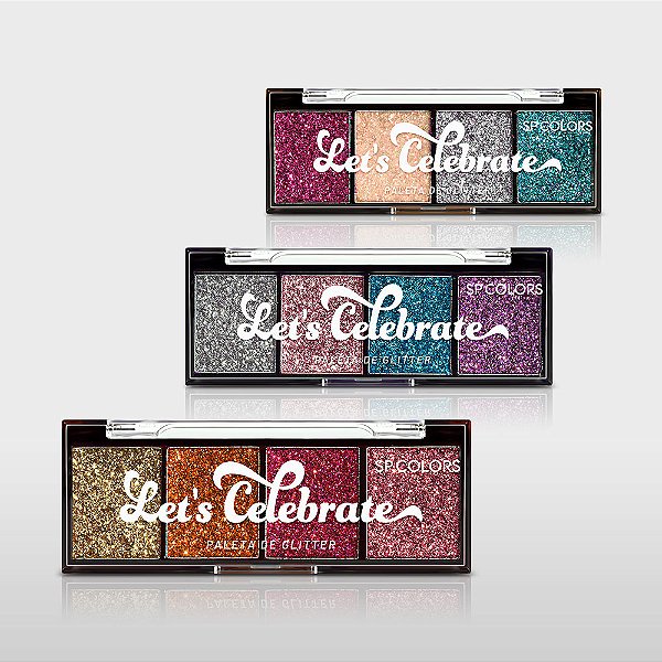 Paleta de Glitter Let's Celebrate