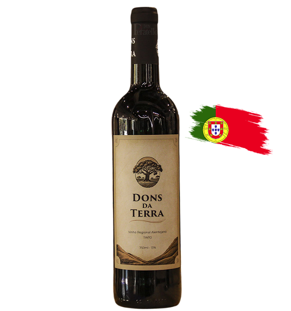 Dons da Terra Tinto 2024 - Vinho Regional Alentejano Meio Seco