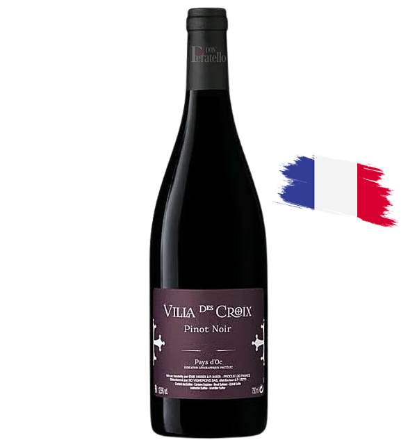 VINHO TINTO VILLA DES CROIX PINOT NOIR 2019 - ROXO