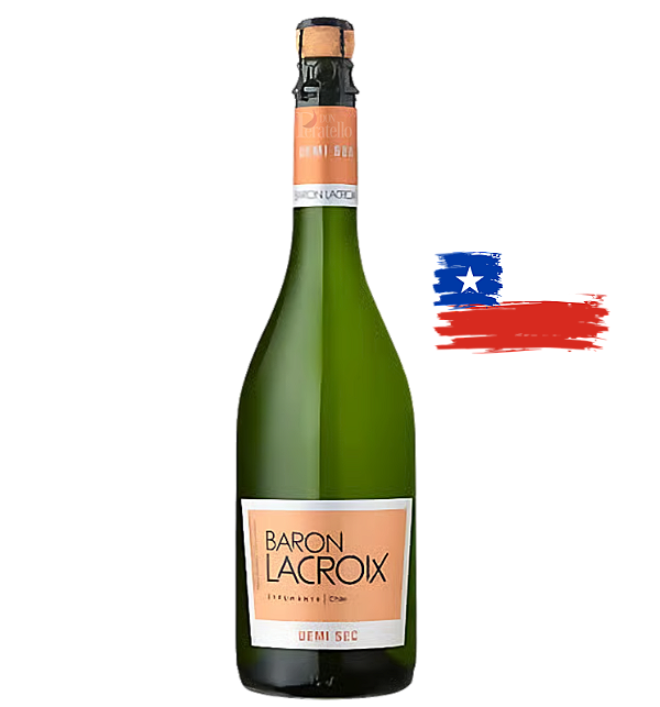 ESPUMANTE BRANCO DEMI SEC BARON LACROIX DOURADO