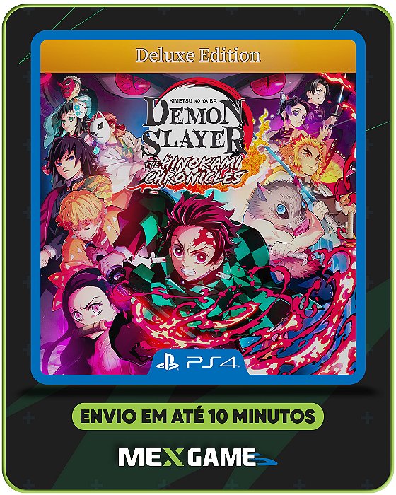 DEMON SLAYER DELUXE EDITION - PS4 - MÍDIA DIGITAL