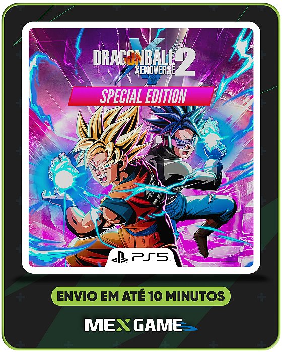 DRAGON BALL XENOVERSE 2 SPECIAL EDITION - PS5 - MÍDIA DIGITAL