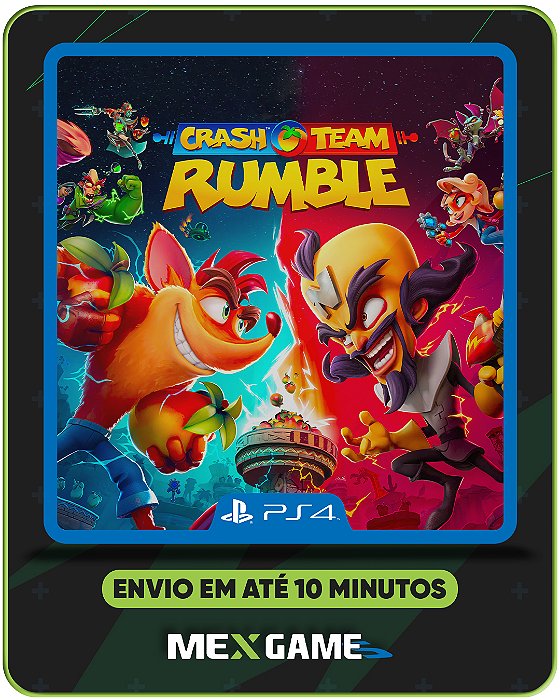 CRASH TEAM RUMBLE - PS4 - MÍDIA DIGITAL