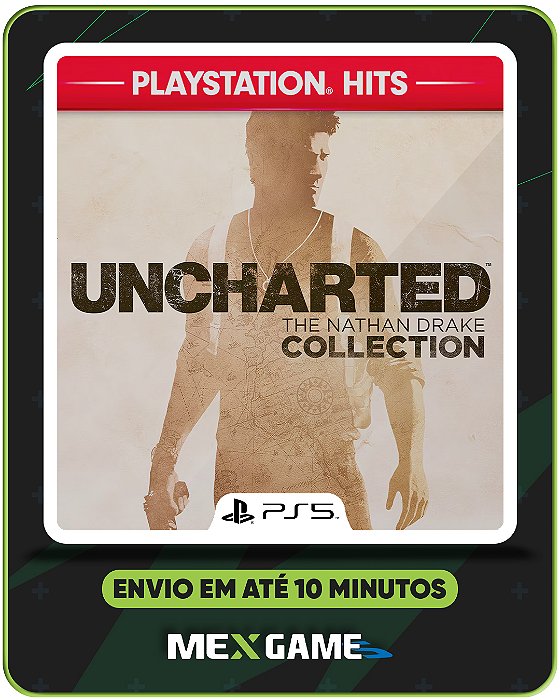 UNCHARTED: THE NATHAN DRAKE COLECTION - PS5 - MÍDIA DIGITAL