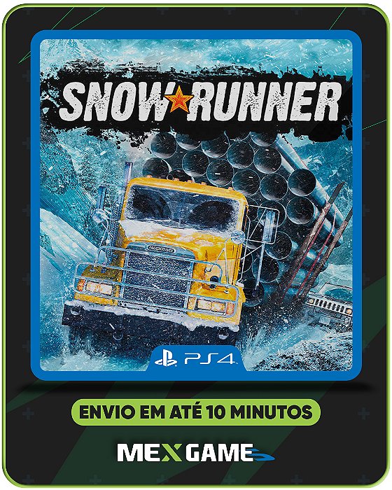 SNOWRUNNER - PS4 - MIDIA DIGITAL