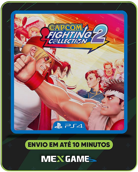 CAPCOM FIGTHING COLLECTION 2 - PS4 - MÍDIA DIGITAL
