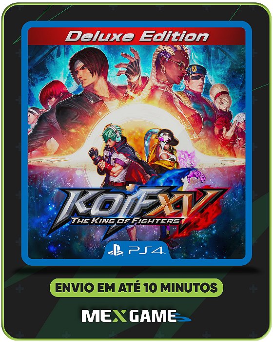 THE KING OF FIGTERS XV DELUXE - PS4 - MÍDIA DIGITAL