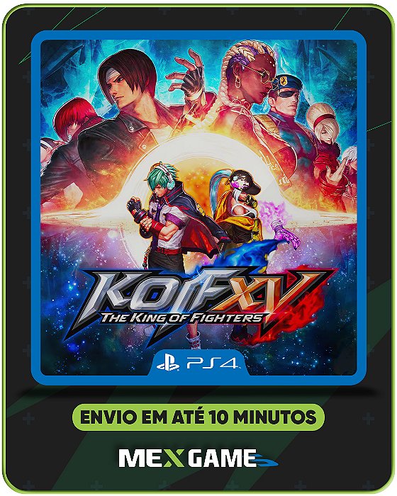 THE KING OF FIGHTERS XV STANDART - PS4 - MÍDIA DIGITAL