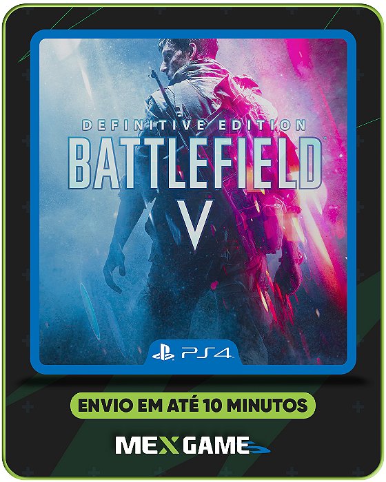 BATTLEFIELD V EDIÇÃO DEFINITIVA - PS4 - MÍDIA DIGITAL