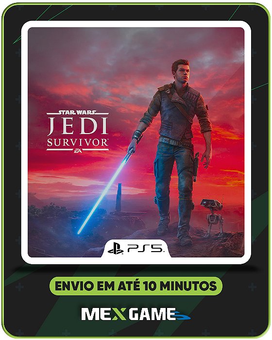 STAR WARS JEDI SURVIVOR - PS5 - MÍDIA DIGITAL