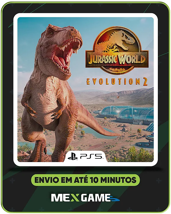 JURASSIC WORLD EVOLUTION 2 - PS5 - MÍDIA DIGITAL