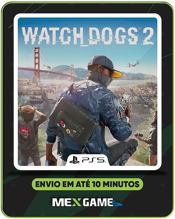 WATCH DOGS 2 - PS5 - MÍDIA DIGITAL