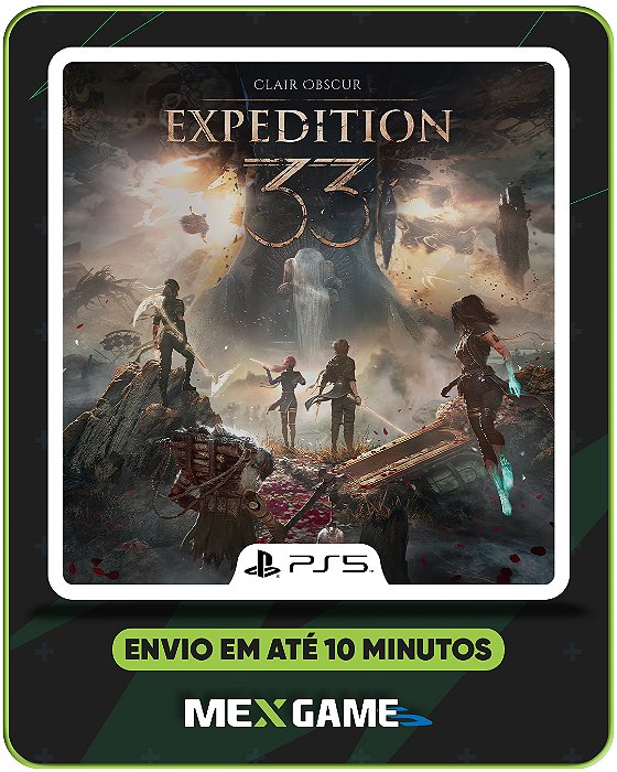 CLAIR OBSCUR EXPEDITION 33 - PS5 -MÍDIA DIGITAL