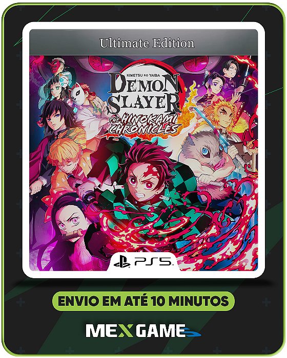 DEMON SLAYER ULTIMATE EDITION - PS5 - MÍDIA DIGITAL