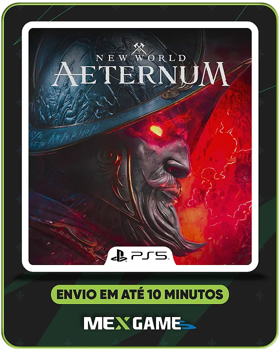 NEW WORLD: AETERNUM - PS5 - MÍDIA DIGITAL