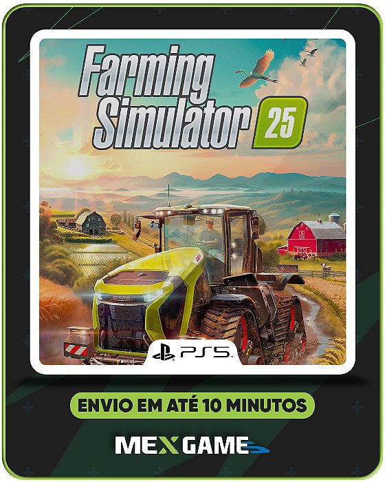 FARMING SIMULATOR 25 - PS5 - MÍDIA DIGITAL
