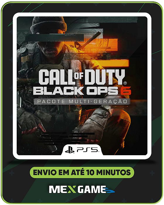 CALL OF DUTY: BLACK OPS 6 - PS5 - MÍDIA DIGITAL