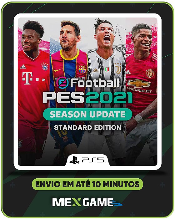 PES 21 - PS5 - MÍDIA DIGITAL