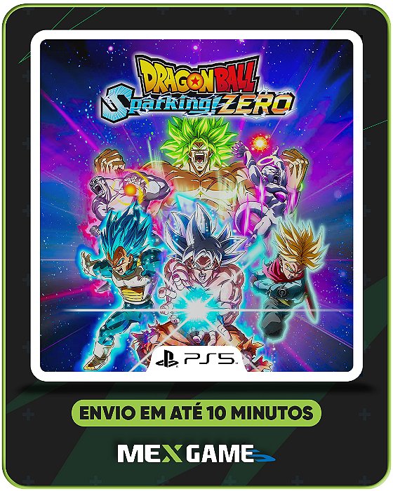 DRAGON BALL SPARKING ZERO - PS5 - MÍDIA DIGITAL