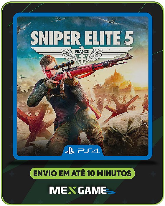 SNIPER ELITE 5 - PS4 - MÍDIA DIGITAL