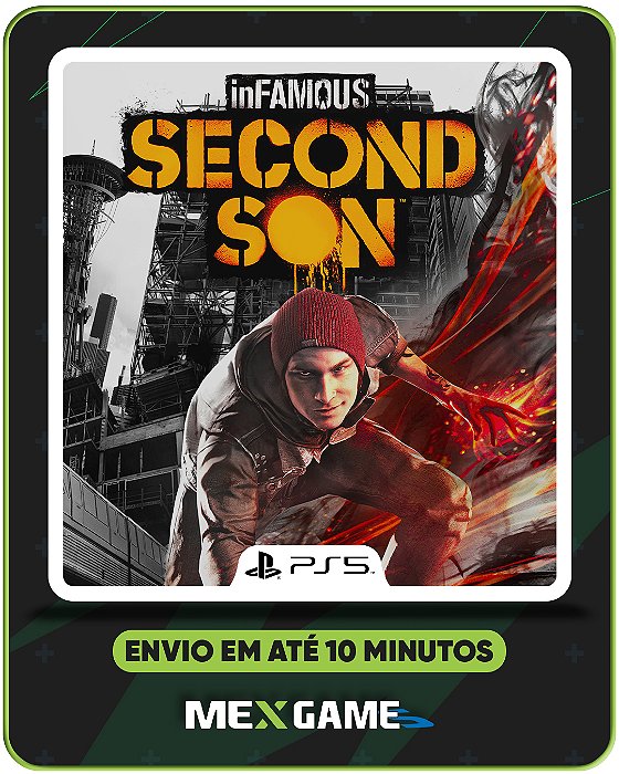 INFAMOUS SECOND SON - PS5 - MIDIA DIGITAL