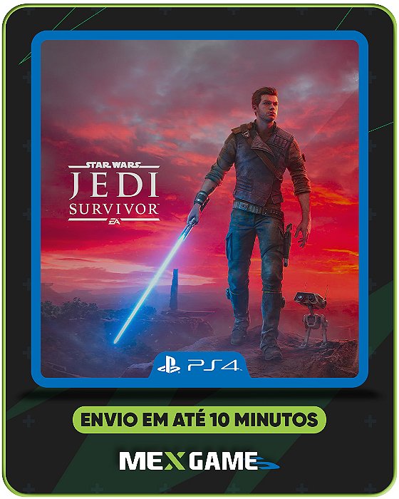 STAR WARS JEDI SURVIVOR - PS4 - MÍDIA DIGITAL