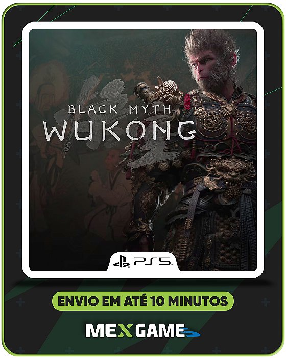 BLACK MYTH WUKONG - PS5 - MÍDIA DIGITAL