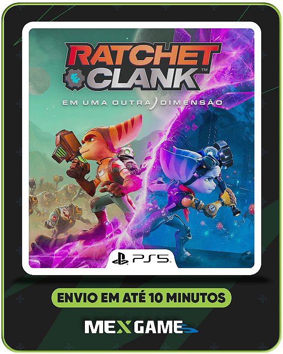 RATCHET E CLANK: EM OUTRA DIMENSÃO - PS5 - MÍDIA DIGITAL