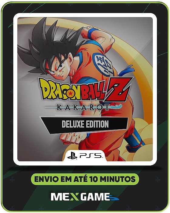 DRAGON BALL KAKAROT DELUXE - PS5 - MÍDIA DIGITAL