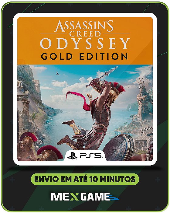 ASSASSINS CREED ODYSSEY GOLD - PS5 - MÍDIA DIGITAL
