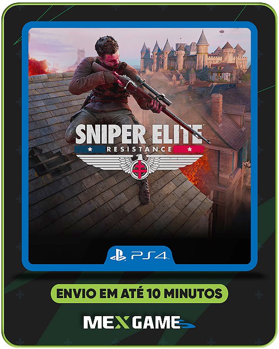 SNIPER ELITE RESISTANCE - PS4 -MÍDIA DIGITAL