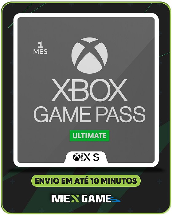 GAME PASS ULTIMATE 1 MES - XBOX SERIES X|S - MÍDIA DIGITAL