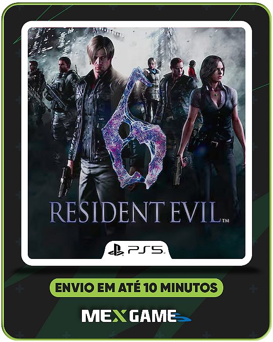 RESIDENT EVIL 6 - PS5 - MÍDIA DIGITAL