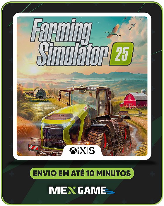 FARMING SIMULATOR 25 - XBOX SERIES X|S- MÍDIA DIGITAL