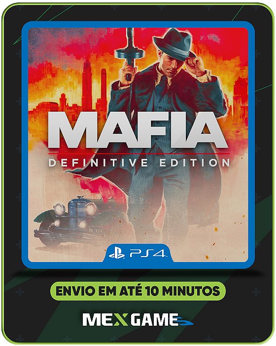 MAFIA DEFINITIVE EDITION - PS4 - MÍDIA DIGITAL