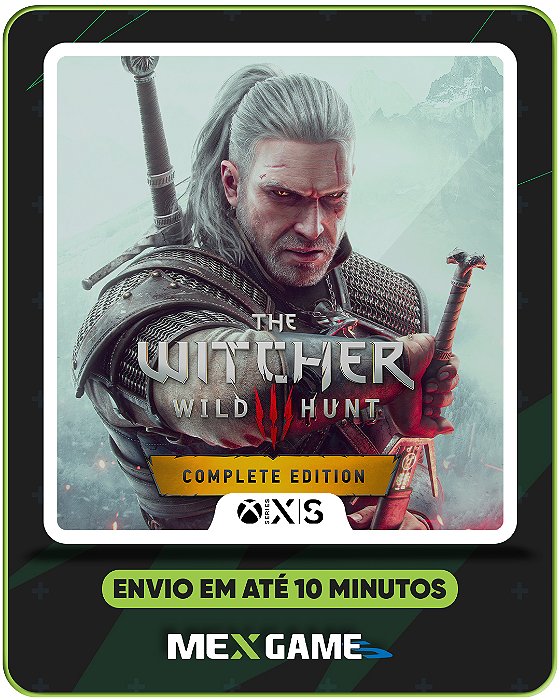 THE WITCHER 3 COMPLETE EDITION - XBOX SERIES X|S- MÍDIA DIGITAL