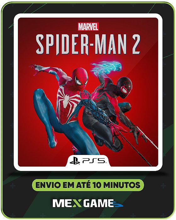 MARVEL'S SPIDER MAN 2 - PS5 - MÍDIA DIGITAL