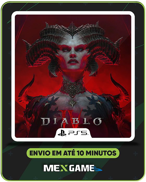 DIABLO IV - PS5 - MÍDIA DIGITAL