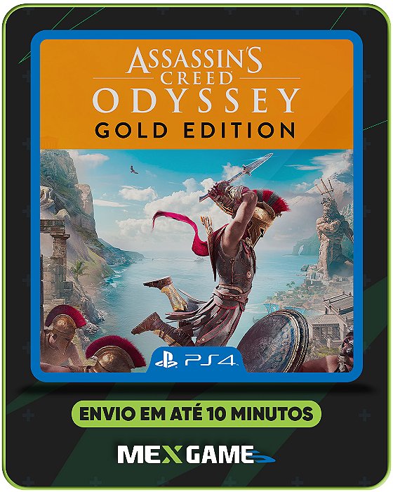 ASSASSINS CREED ODYSSEY GOLD - PS4 - MÍDIA DIGITAL