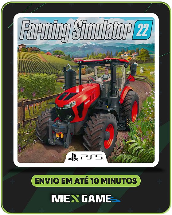 FARMING SIMULATOR 22 - PS5 - MÍDIA DIGITAL