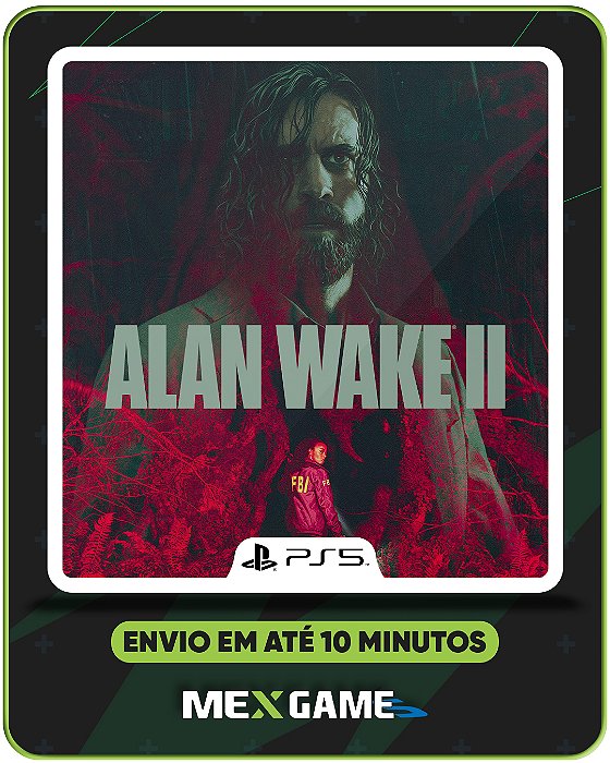 ALAN WAKE 2 - PS5 - MÍDIA DIGITAL