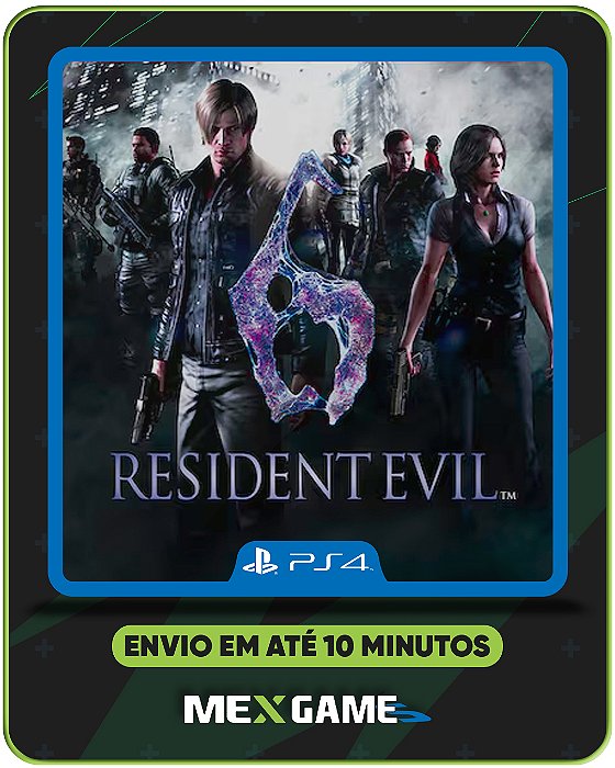 RESIDENT EVIL 6 - PS4 - MÍDIA DIGITAL