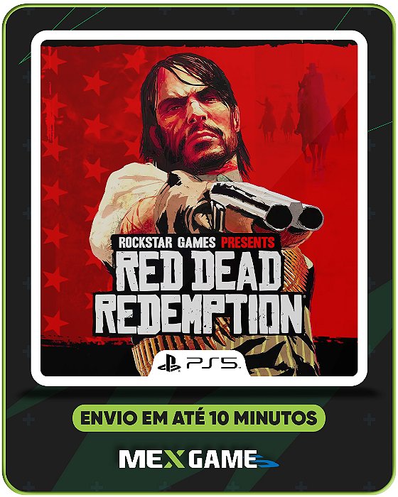 RED DEAD REDEMPTION - PS5 - MÍDIA DIGITAL