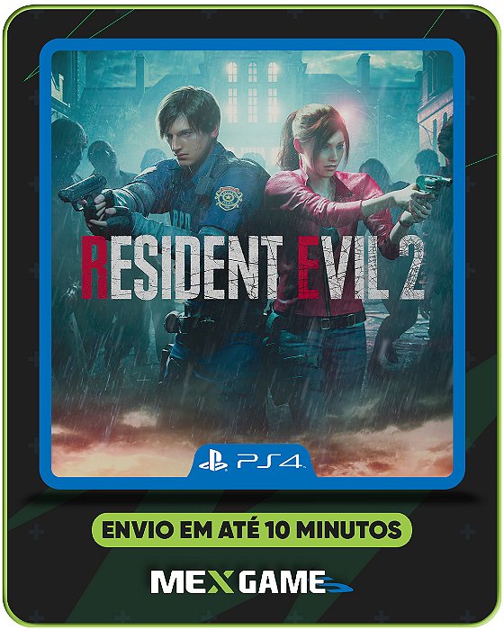 RESIDENT EVIL 2 - PS4 - MÍDIA DIGITAL