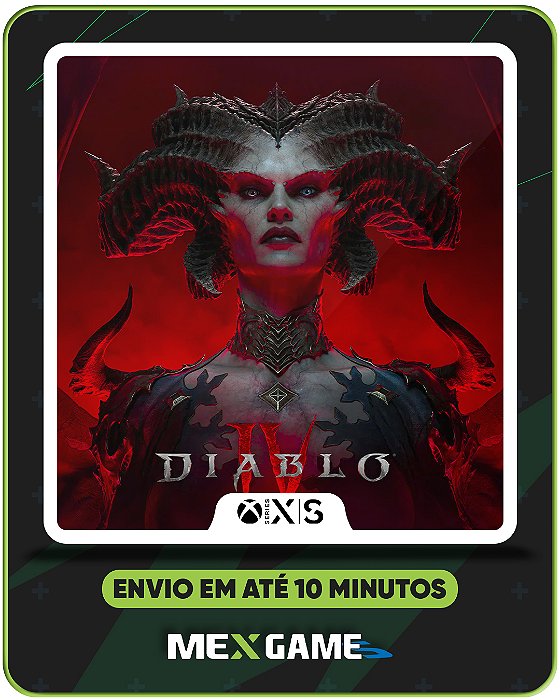DIABLO IV - XBOX SERIES X|S- MÍDIA DIGITAL