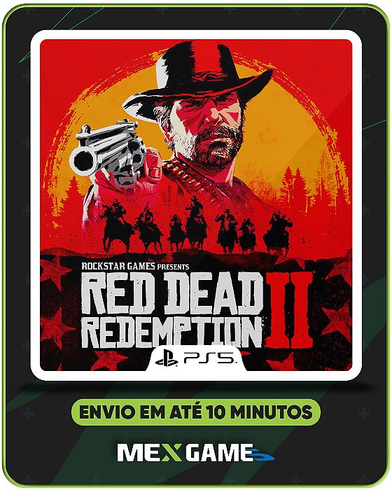 RED DEAD REDEMPTION 2 - PS5 - MÍDIA DIGITAL