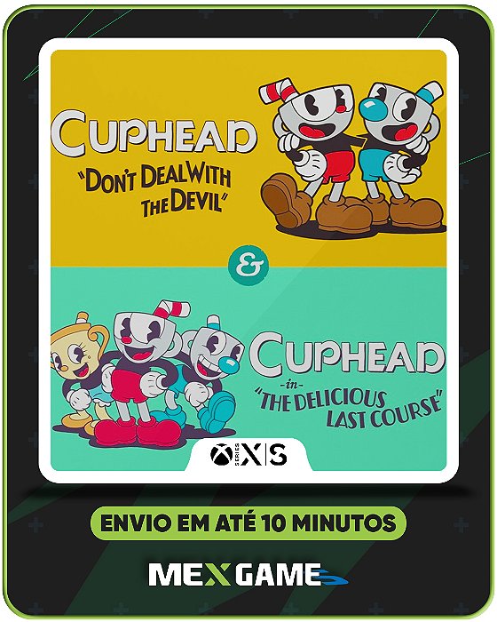 CUPHEAD & THE DELICIOUS - XBOX SERIES X|S- MÍDIA DIGITAL