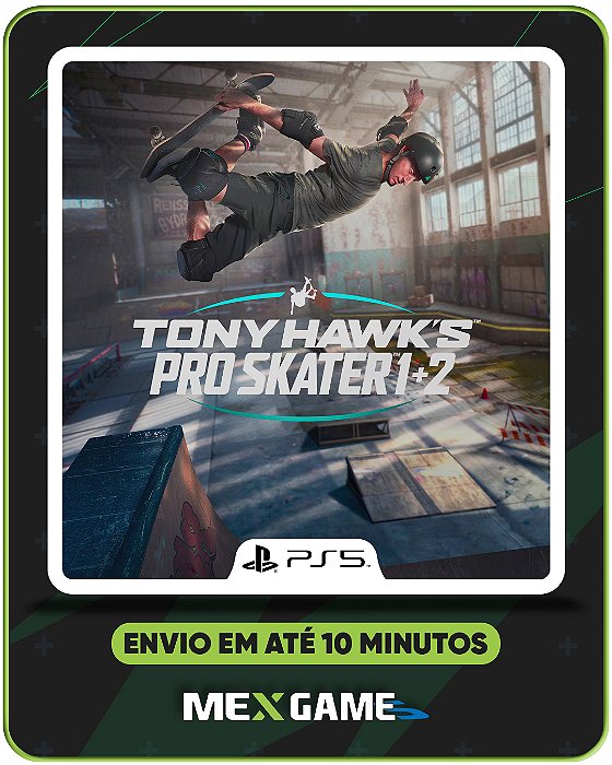 TONY HALKS PRO SKATER 1 + 2 - PS5 - MÍDIA DIGITAL